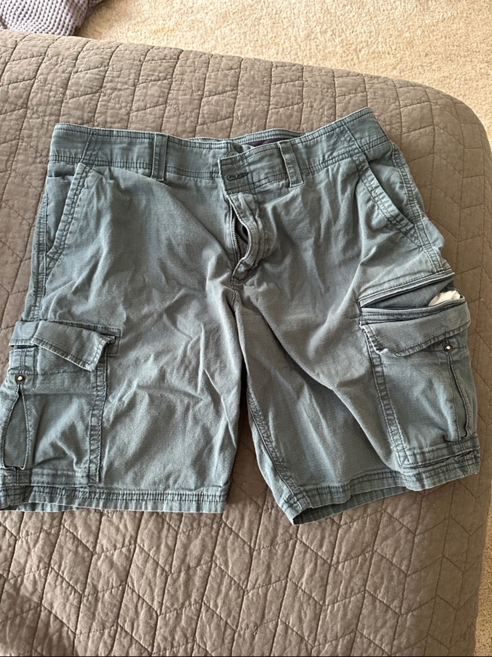 Sonoma Men's Cargo Shorts in Slate Blue-Green